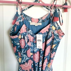 New with tags loft maxi dress perfect for summer, weekends, vacation, beach!
